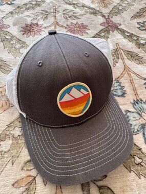 Richardson 112 Trucker Hat Mountain Patch